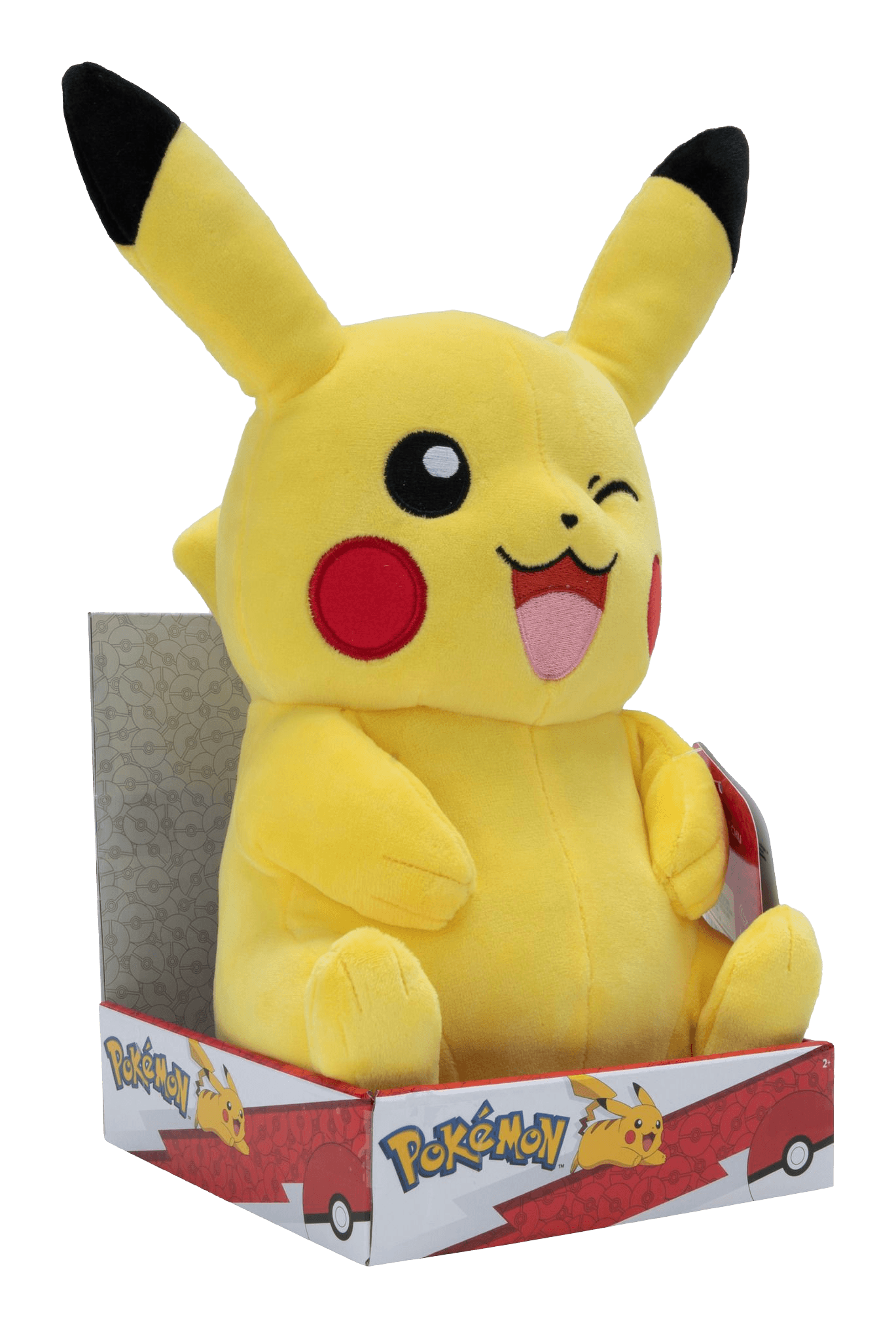 Jazwares - Pokemon Plush - Pikachu Wink (12in) - The Card Vault