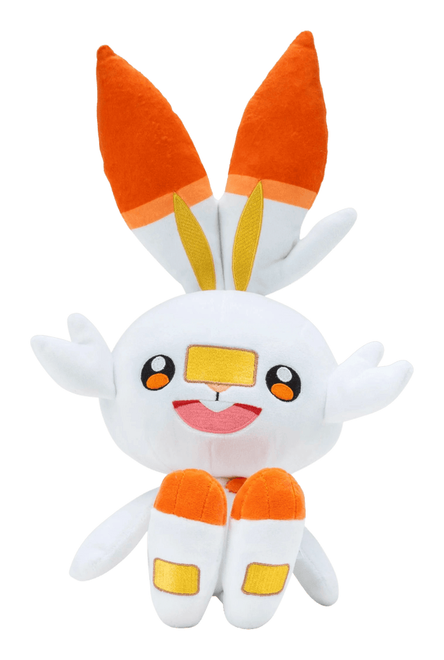 Jazwares - Pokemon Plush - Scorbunny (12in) - The Card Vault