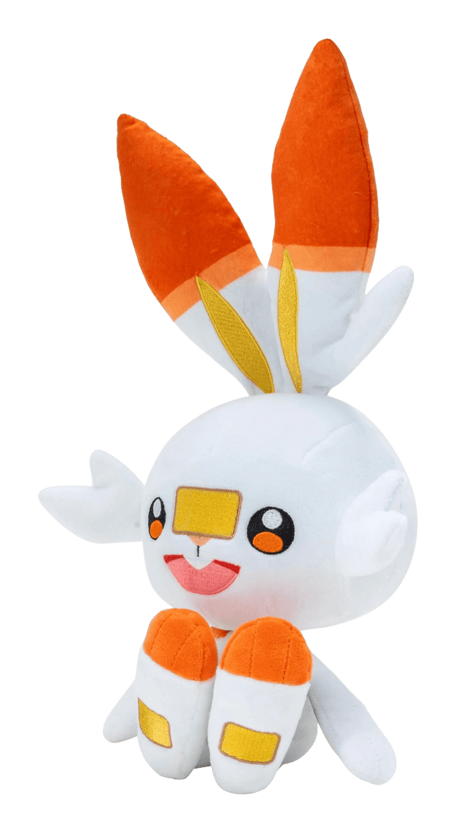 Jazwares - Pokemon Plush - Scorbunny (12in) - The Card Vault