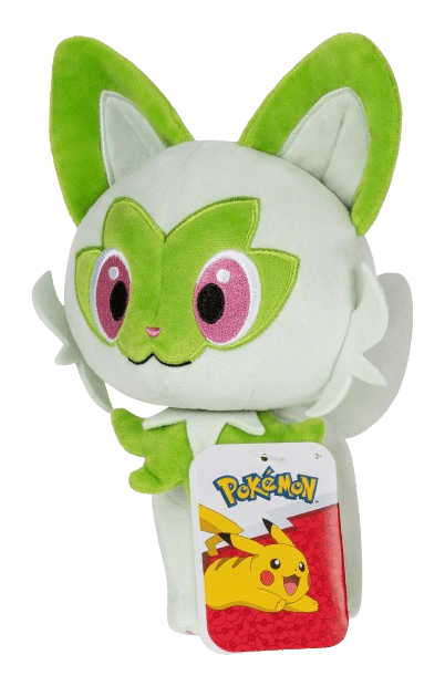 Jazwares - Pokemon Plush - Sprigatito (8in) - The Card Vault