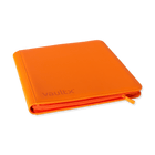 Vault X - 12-Pocket Exo-Tec® Zip Binder - Just Orange