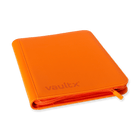 Vault X - 9-Pocket Exo-Tec® Zip Binder - Just Orange