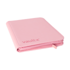 Vault X - 9-Pocket Exo-Tec® Zip Binder - Just Pink