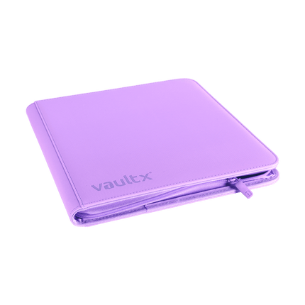 Vault X - 12-Pocket Exo-Tec® Zip Binder - Just Purple