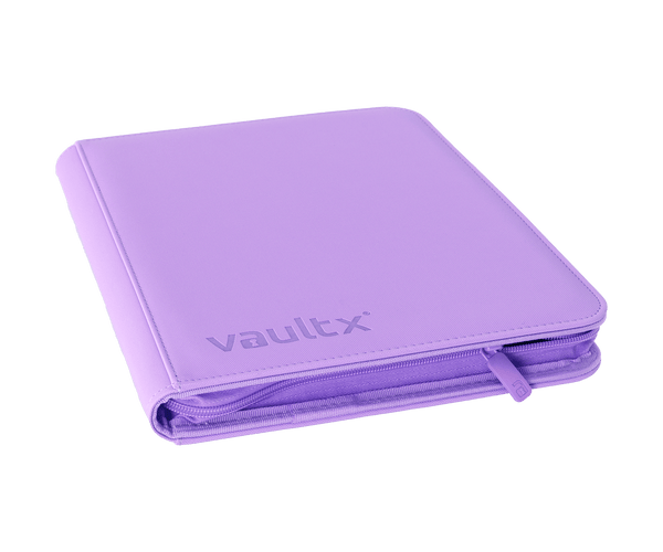 Vault X - 9-Pocket Exo-Tec® Zip Binder - Just Purple | The