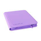 Vault X - 9-Pocket Exo-Tec® Zip Binder - Just Purple