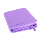 Vault X - 4-Pocket Exo-Tec® Zip Binder - Just Purple