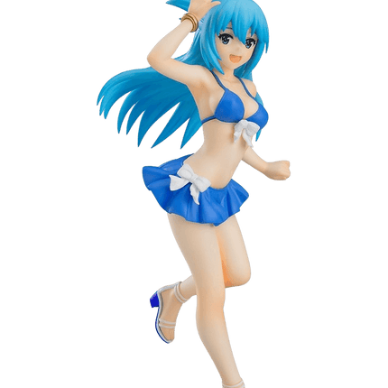 KonoSuba - Aqua (Swimsuit Ver.) Pop Up Parade Figure - The Card Vault