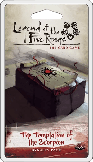 Legend of the Five Rings: The Card Game – The Temptation of the Scorpion - The Card Vault