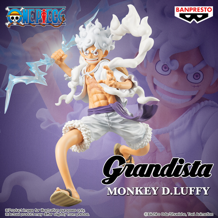 Bandai - Banpresto - Grandista - One Piece - Monkey D. Luffy Gear 5 Special Edition Figure