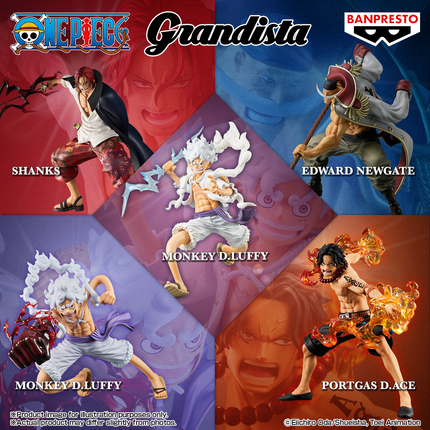 Bandai - Banpresto - Grandista - One Piece - Monkey D. Luffy Gear 5 Special Edition Figure
