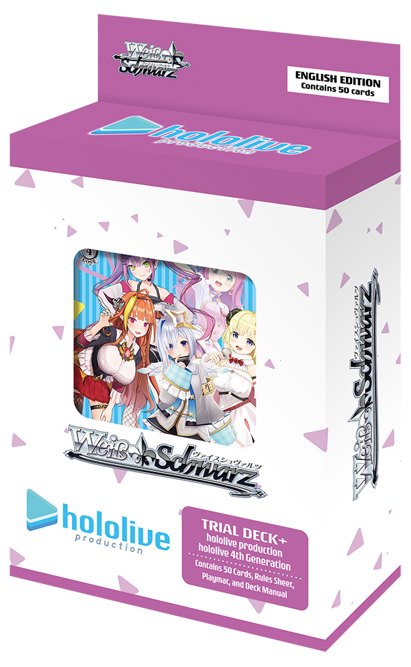 Weiss Schwarz - hololive production 4th Generation - Trial Deck+