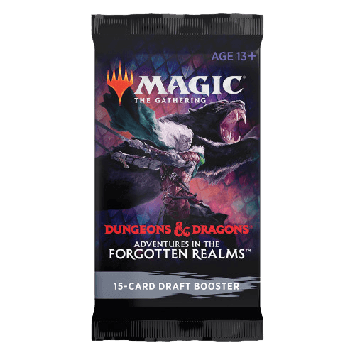 Magic: The Gathering - Adventures In The Forgotten Realms Draft Booster Pack - The Card Vault