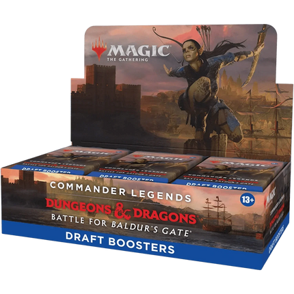 Magic: The Gathering - Commander Legends: Battle for Baldur's Gate Draft Booster Box - The Card Vault