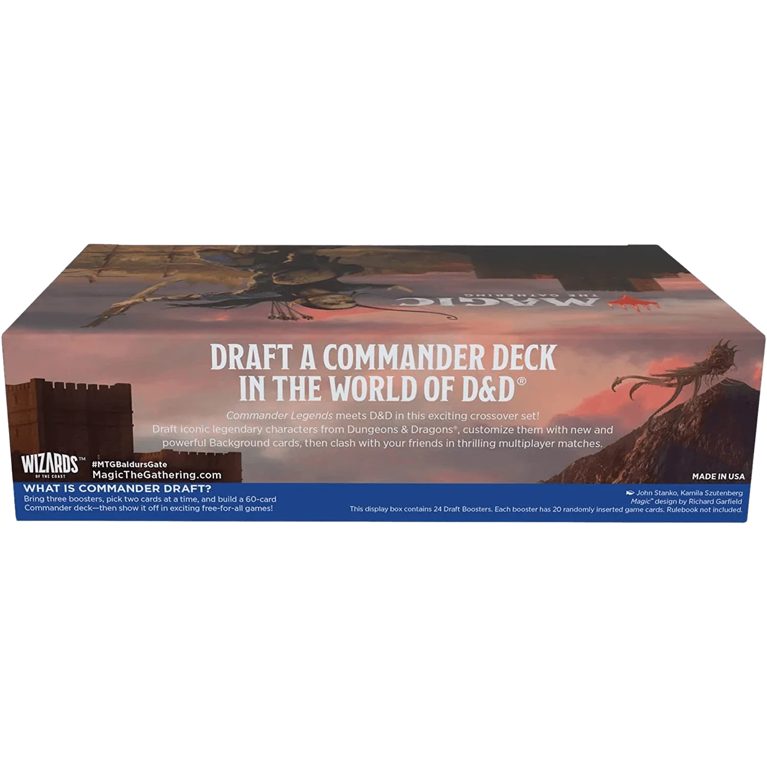 MTG - Commander Legends: Battle for Baldur's Gate Draft Booster Box The Card Vault MTG - Commander Legends: Battle for Baldur's Gate Draft Booster Box The Card Vault