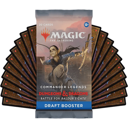 Magic: The Gathering - Commander Legends: Battle for Baldur's Gate Draft Booster Box - The Card Vault