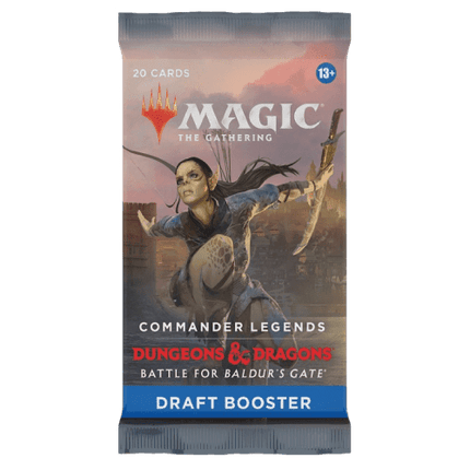 Magic: The Gathering - Commander Legends: Battle for Baldur's Gate Draft Booster Pack - The Card Vault