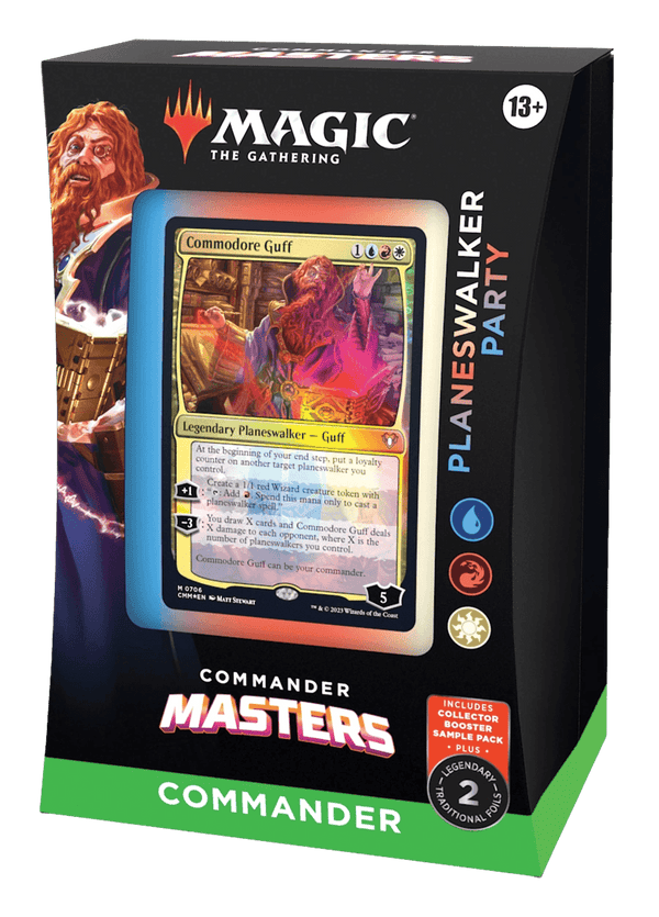 Magic: The Gathering - Commander Masters Commander Deck - Planeswalker Party - The Card Vault