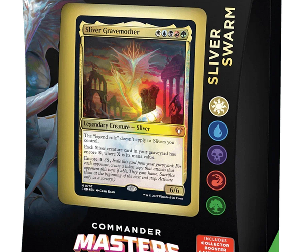 mtg sliver swarm commander deck Commander Masters Precons Decklist and New Cards