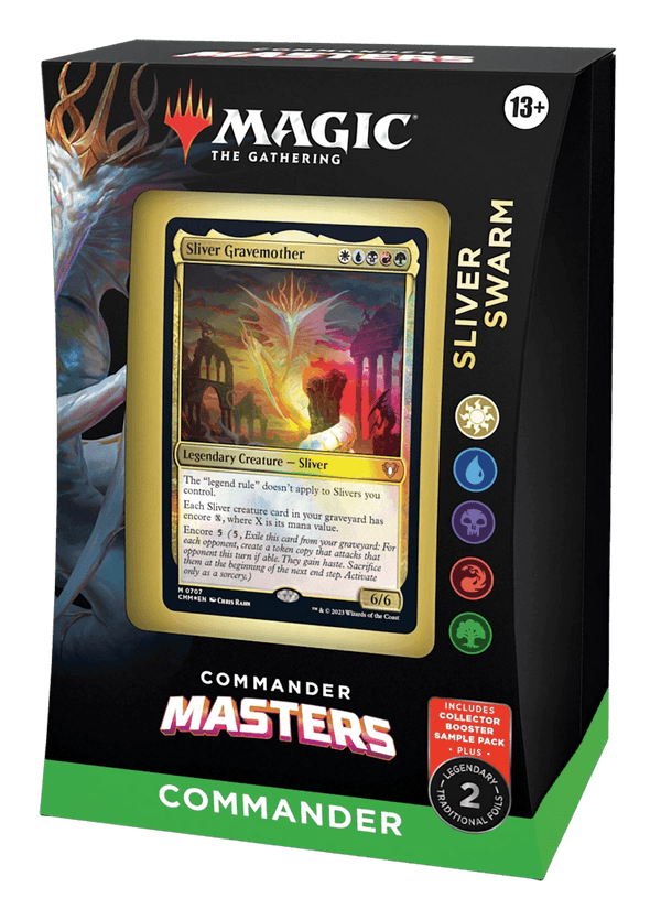 Magic: The Gathering - Commander Masters Commander Deck - Silver Swarm - The Card Vault