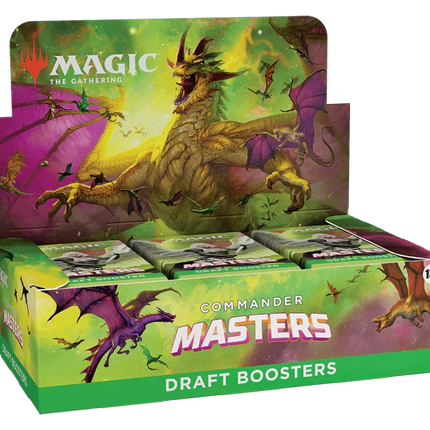 Magic: The Gathering - Commander Masters - Draft Booster Box (24 Packs) - The Card Vault