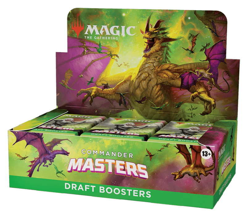 Magic: The Gathering - Commander Masters - Draft Booster Box (24 Packs) - The Card Vault
