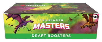 Magic: The Gathering - Commander Masters - Draft Booster Box (24 Packs) - The Card Vault