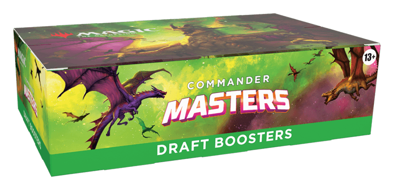 Magic: The Gathering - Commander Masters - Draft Booster Box (24 Packs) - The Card Vault