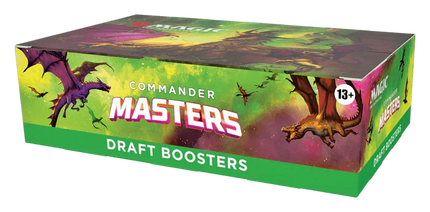 Magic: The Gathering - Commander Masters - Draft Booster Box (24 Packs) - The Card Vault