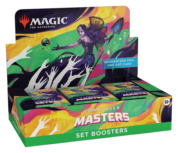 Magic: The Gathering - Commander Masters - Set Booster Box (24 Packs) - The Card Vault