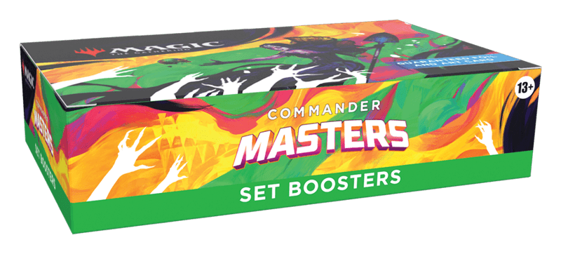 Magic: The Gathering - Commander Masters - Set Booster Box (24 Packs) - The Card Vault
