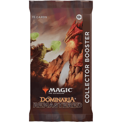 Magic: The Gathering - Dominaria Remastered Collector Booster Pack (15 Cards) - The Card Vault