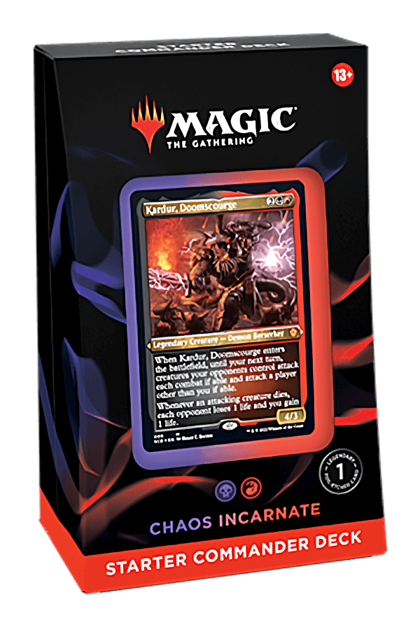 Magic: The Gathering - Evergreen Starter Commander Decks 2022 - Chaos Incarnate - The Card Vault