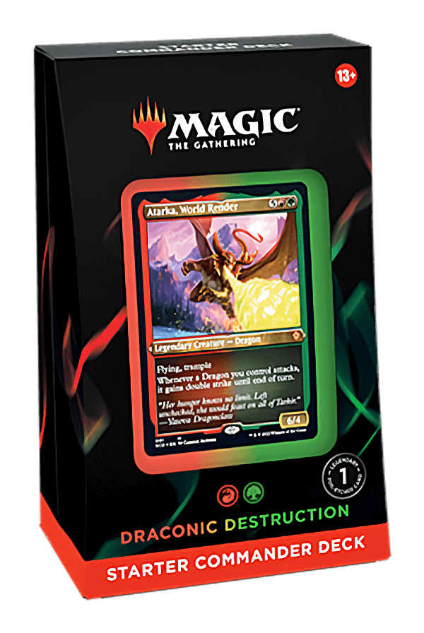 Magic: The Gathering - Evergreen Starter Commander Decks 2022 - Draconic Destruction - The Card Vault