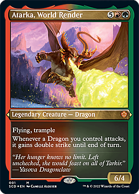 Magic: The Gathering - Evergreen Starter Commander Decks 2022 - Draconic Destruction - The Card Vault