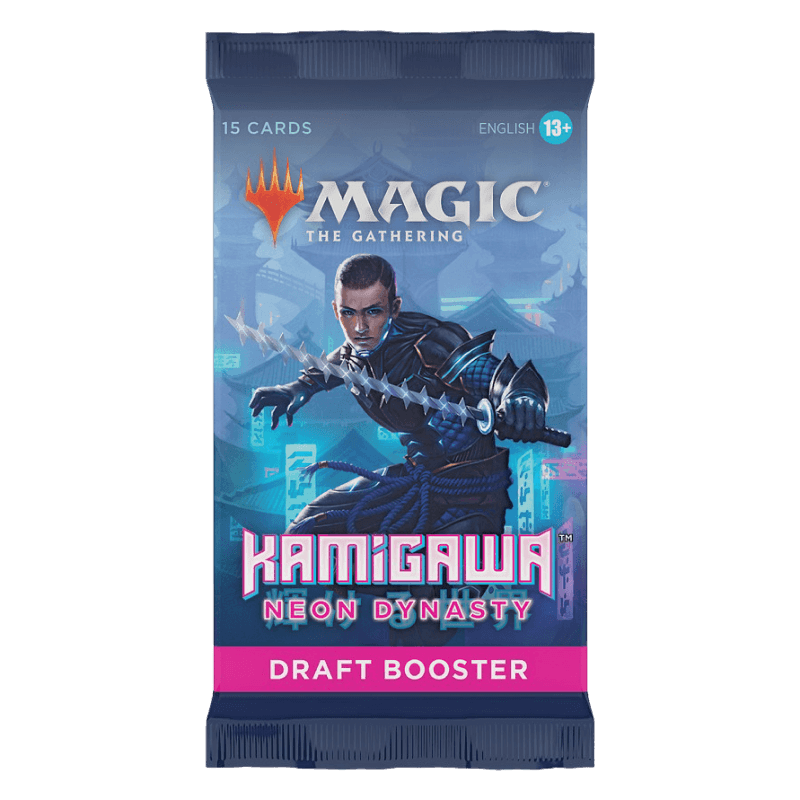 Magic: The Gathering - Kamigawa: Neon Dynasty Draft Booster Pack - The Card Vault