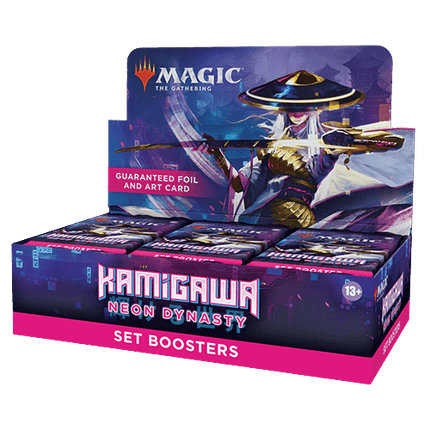 Magic: The Gathering - Kamigawa: Neon Dynasty Set Booster Box - The Card Vault