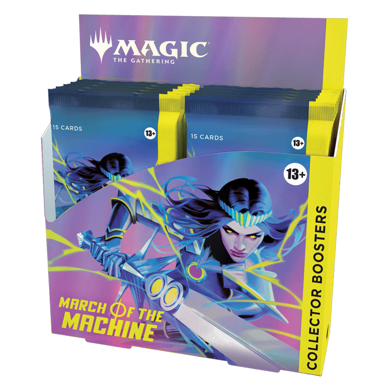 Magic: The Gathering - March Of The Machine Collector Booster Box (12 Packs) - The Card Vault