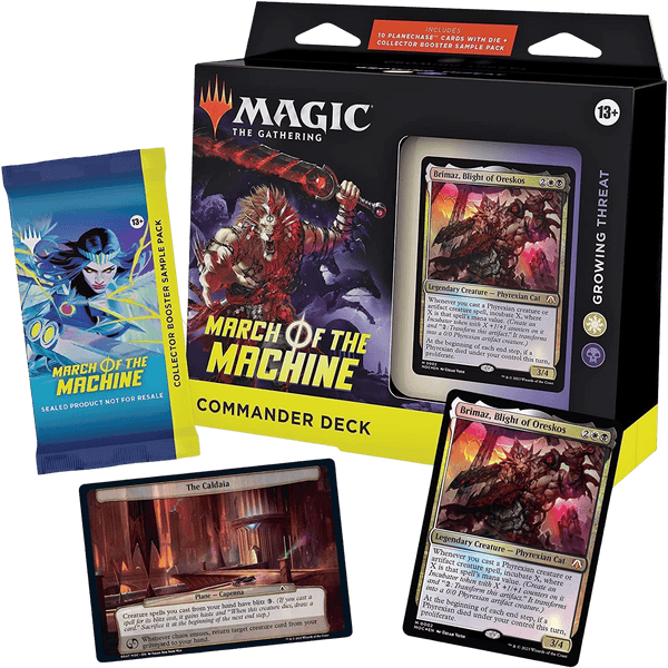 Magic: The Gathering - March Of The Machine - Commander Deck - Growing Threat - The Card Vault