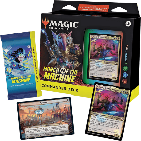 Magic: The Gathering - March Of The Machine - Commander Deck - Tinker time - The Card Vault