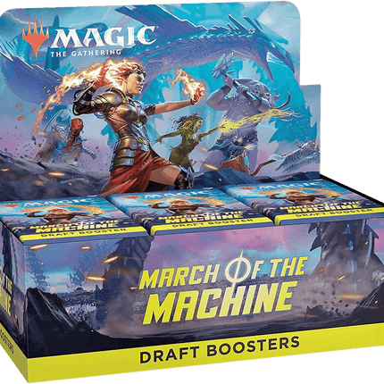 Magic: The Gathering - March Of The Machine Draft Booster Box (36 Packs) - The Card Vault