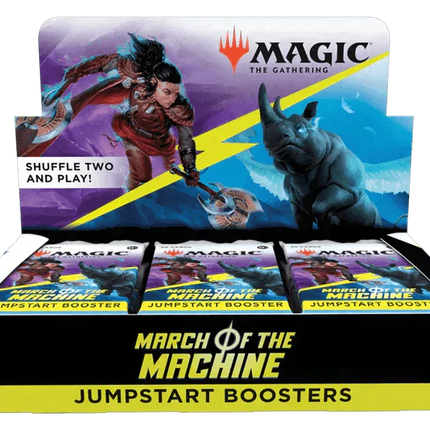 Magic: The Gathering - March Of The Machine Jumpstart Booster Box (18 Packs) - The Card Vault