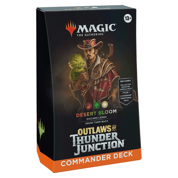 Magic: The Gathering - Outlaws of Thunder Junction - Commander Deck - Desert Bloom - The Card Vault