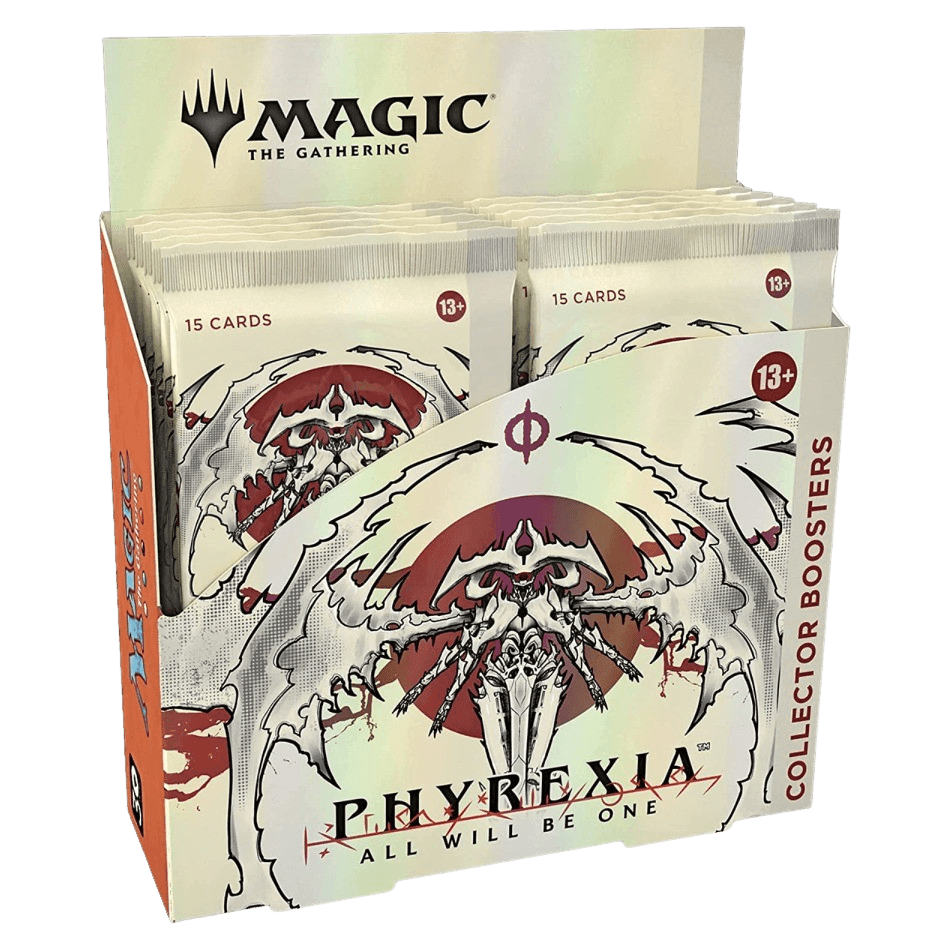Magic: The Gathering - Phyrexia: All Will Be One Collector Booster Box (12 Packs) - The Card Vault