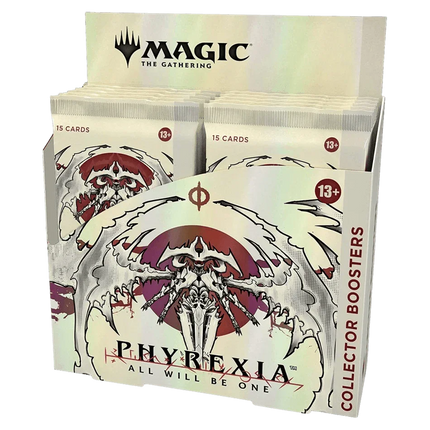 Magic: The Gathering - Phyrexia: All Will Be One Collector Booster Box (12 Packs) - The Card Vault