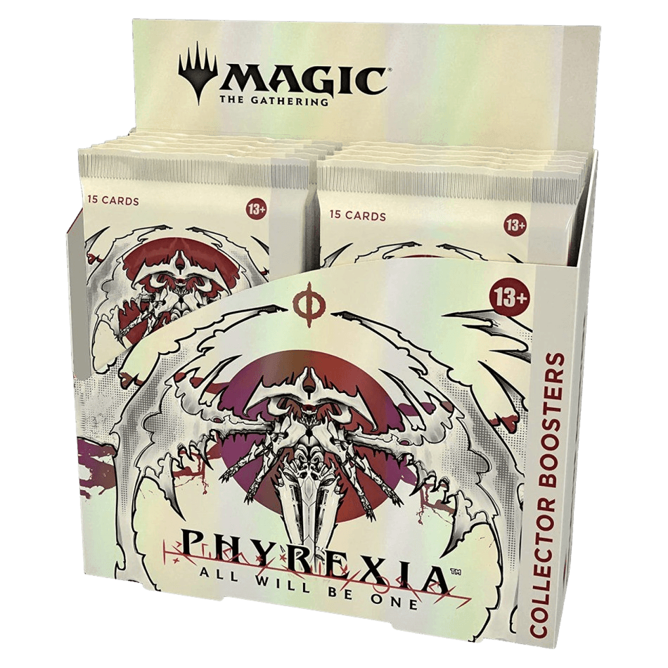 Magic: The Gathering - Phyrexia: All Will Be One Collector Booster Box (12 Packs) - The Card Vault