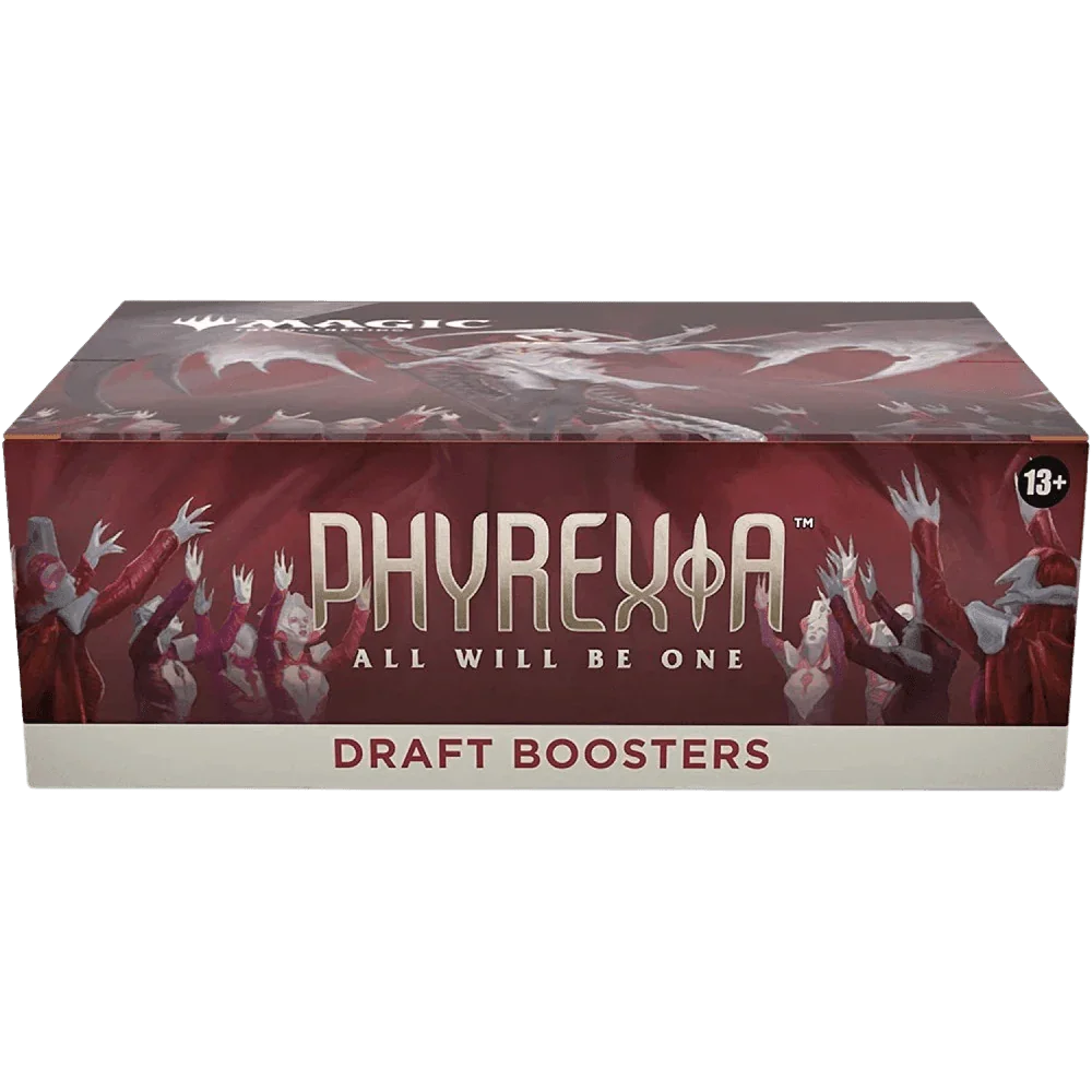 phyrexia draft booster box Phyrexia: All Will Be One Card Pulls and Experiences Traditional Foil of any rarity replaces a Common in 33% of boosters Great cards to come! Magic: The Gathering - Phyrexia: