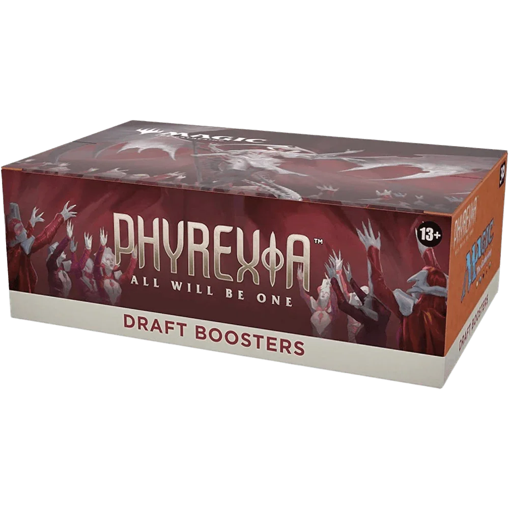 Magic: The Gathering - Phyrexia: All Will Be One Draft Booster Box The Card Vault Magic: The Gathering - Phyrexia: All Will Be One Draft Booster Box The Card Vault