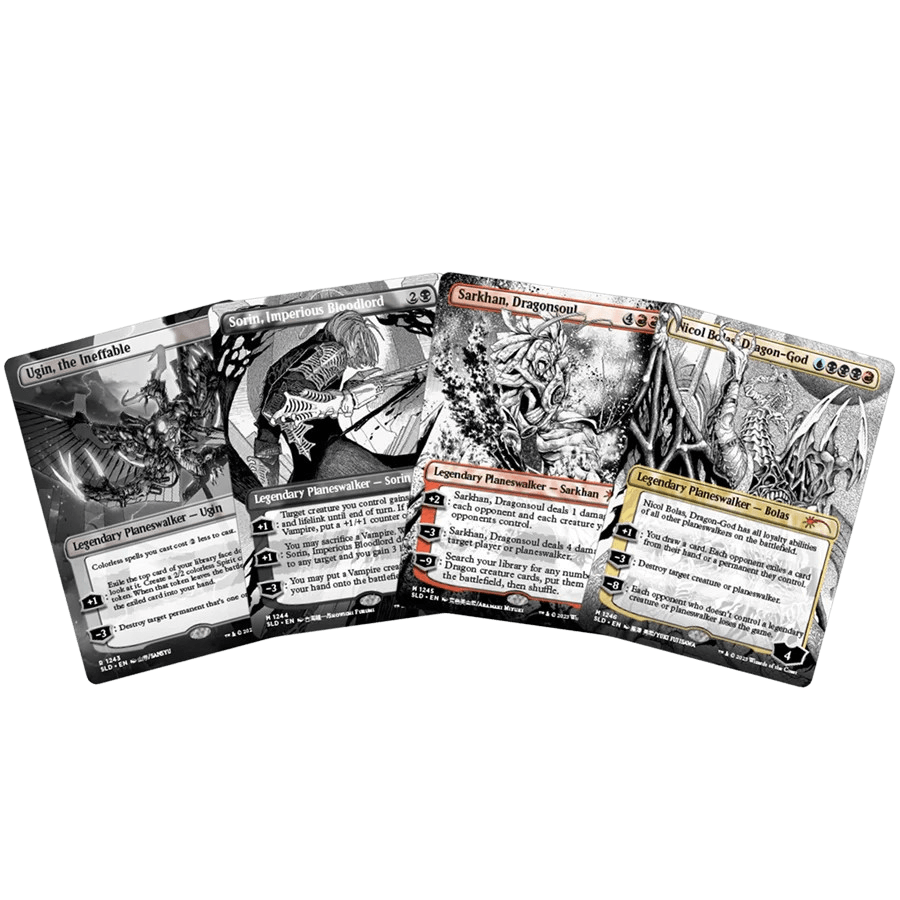 Magic: The Gathering - Secret Lair - Borderless Planeswalkers Box - The Card Vault