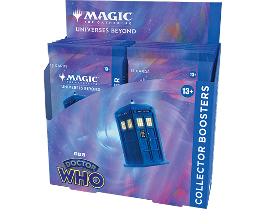 Magic: The Gathering - Universes Beyond: Doctor Who - Collector Booster Box (12 Packs) - The Card Vault